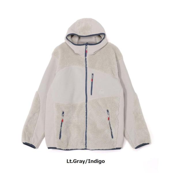 CHUMS ( チャムス ) ボンディングフリースパネルパーカー アウター | フリース | パーカー | フリース | マイクロフリース | ブービー | 刺繍 | 冬服 | フード付き | アウトドア | キャンプ | CH04-1419