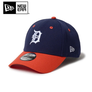 NEW ERA ( ニューエラ ) 9FORTY 2-Tone Woven Label デトロイト・タイガース ライトネイビー オレンジエイドバイザー | 帽子 | キャップ | 14667832 | ポリエステル | 日よけ | オシャレ | ベルクロストラップ | ユニセックス | にゅーえら