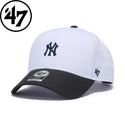 '47 ( フォーティーセブン ) '47 エムブイピー ニューヨーク・ヤンキース STADIUM ADDRESS ベースランナー ホワイト ネイビーバイザー | 帽子 | キャップ | 2トーン | 刺繍 | アウトドア | オシャレ | お出かけ | レジャー | 14920308 | ふぉーてぃーせぶん