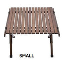 【 SALE 】 peace park ( ピースパーク ) フォールディングウッドテーブル | ラージ | ミディアム | スモール | ブラウン | キャンプテーブル | テーブル | 大きめ | 木製 | ウッドテーブル | 天然木 | ファミリーキャンプ | シンプル