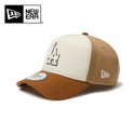 NEW ERA ( ニューエラ ) 9FORTY A-Frame Pancakes ロサンゼルス・ドジャース トーステッドピーナッツ/ワインコーク カーキバイザー | 帽子 | キャップ | 日よけ | アウトドア | レジャー | キャンプ | 14388666 | スナップバック | ユニセックス | サイズ調整