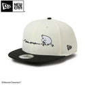 NEW ERA ( ニューエラ ) 9FIFTY Moomin Drawing ムーミン クロームホワイト/ブラック キャップ 帽子 コラボ スナップバック 9FIFTY メンズ レディース ユニセックス 男女兼用 カジュアル おしゃれ 15154790