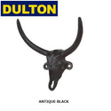 DULTON ( ダルトン ) BULL SKULL HOOK ブル　スカル フック | 雄牛 | アイアン製 | インテリア | かっこいい | 男前 | 実用性 | アンティーク | プレゼント | ギフト | S555-379ABK | だるとん