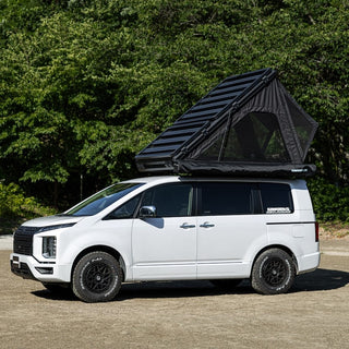 【お取り寄せ商品】GIWORKS ( ジーワークス ) GI-A 1.53 ルーフトップテント ルーフテント 車中泊テント 車用テント 車上泊 3人用 大人2人 子ども1人 ハードシェル キャンプ アウトドア カーキャンプ オートキャンプ