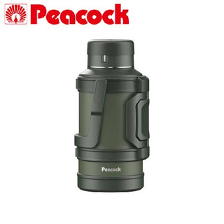 Peacock ( ピーコック ) コンテナボトル 4.0L ( DXA-400 ) 水筒 | 大きめ | 通勤 | 通学 | スポーツ | 部活 | 持ち運び | キャンプ | 内コップ付 | 注ぎやすい | ハンドル付き | 保温 | 保冷 | アウトドア | キャンプ