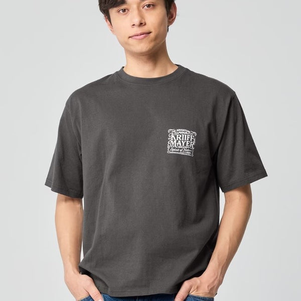 KRIFF MAYER ( クリフメイヤー ) プリント半袖T ( バイカー ) MENS | 2546303 | メンズ | Tシャツ | 半袖 | ウェア | 半袖Tシャツ | 夏服 | アパレル | トップス | シンプル | バックプリント | 綿100% | くりふめいやー