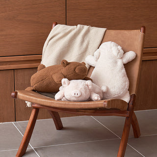 Life on Products ( ライフオンプロダクツ ) 抱きしめたくなる 蓄熱式アニマル湯たんぽ | LCAWA009 | 湯たんぽ | 防寒 | 抱っこ | 繰り返し使える | エコ | ぶた | ひつじ | くま | コードレス | ふわふわ | 暖かい | 自宅 | リビング | 持ち運び | ぬいぐるみ