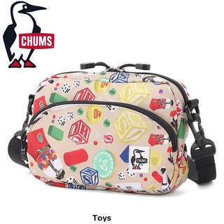 CHUMS ( チャムス ) リサイクルショルダーポーチ | ショルダーバッグ | バッグ | 小型バッグ | 軽量 | 軽い | アウトドア | レジャー | 約3L | お散歩 | お出かけ | コンパクト | シンプル | CH60-3966 | ちゃむす