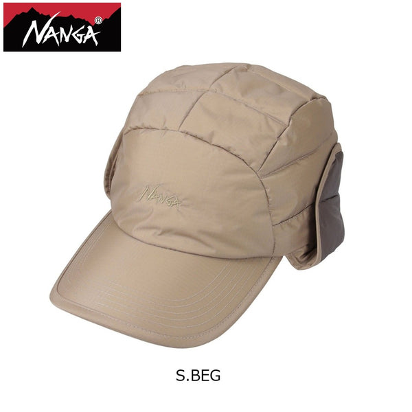 NANGA ( ナンガ ) オーロラテックス ダウンダックビルキャップ 帽子 キャップ 耳あて付き ハイキング キャンプ アウトドア 冬 メンズ レディース ユニセックス 登山 保温 防寒 撥水 防水 軽量 カジュアル ダウン トレッキング N2630