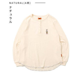 KRIFF MAYER ( クリフメイヤー ) ハニカムワッフルワンポイントロンT | LADYS | レディース | W2537820 | ウェア | トップス | ロンT | 長袖 | ワンポイント | Tシャツ | カジュアル | くりふめいやー