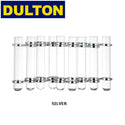 DULTON ( ダルトン ) LINK TUBE VASE リンク チューブ ベース | ゴールド | シルバー | 試験管 | 花瓶 | ガラス | ブラシ付 | オシャレ | ダイニング | 部屋 | 華やか | CH03-V76 | だるとん