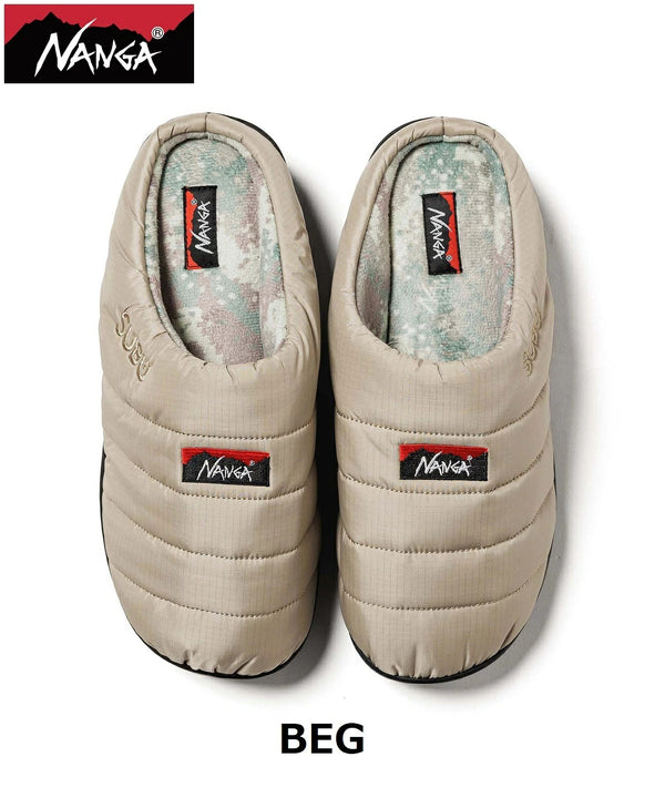 NANGA×SUBU AURORA TEX WINTER SANDAL ナンガ サンダル アウトドア キャンプ 秋サンダル 冬サンダル 撥水 防水 メンズ レディース ユニセックス 防寒 スリッパ スリッポン 防寒サンダル