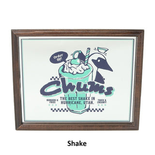 CHUMS ( チャムス ) ホームパブミラー HOME PUB MIRROR ミラー 鏡 インテリア 雑貨 おしゃれ アメリカン アウトドア キャンプ ブービーバード ロゴ ディスプレイ 店舗 ガレージ リビング キッチン CH62-2264