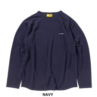 GRIP SWANY ( グリップスワニー ) 【 GSMCT-074 】 THERMAL L/S T-SHIRTS | シャツ | 長袖シャツ | 長袖 | ウェア | トップス | ロングスリーブ | オシャレ | シンプル | ロゴ | お出かけ | ぐりっぷすわにー | ワッフルTシャツ | Tシャツ | ロングTシャツ