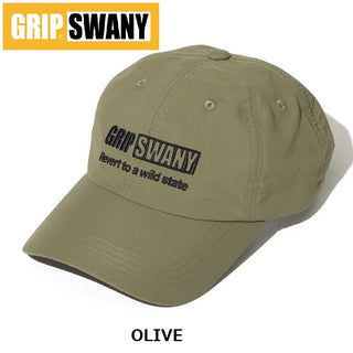 GRIP SWANY ( グリップスワニー ) 【 GSUA-183 】 RIPSTOP SUPPLEX GEAR CAP | 帽子 | キャップ | サイズ調整 | アウトドア | キャンプ | レジャー | ナイロン100% | 軽い | 軽量 | ぐりっぷすわにー