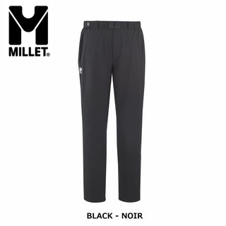 MILLET ( ミレー ) ティフォン ストレッチ トレックパンツ 登山 | パンツ | 防水 | 動きやすい | ストレート | スリム | ブラック | 黒色 | 15デニール | キャンプ | アウトドア | レジャー | 雨