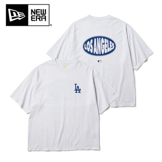 NEW ERA ( ニューエラ ) 半袖 オーバーサイズド コットン Tシャツ Powered by GORO NAKATSUGAWA ( min-nano ) ロサンゼルス ・ ドジャース ホワイト | シャツ | 半袖シャツ | ユニセックス | 14467571