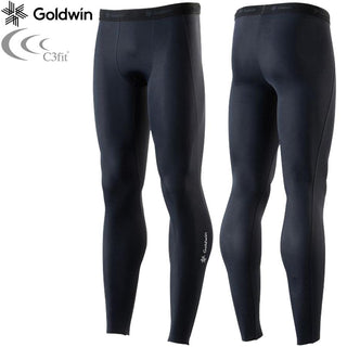 【 SALE 】 Goldwin ( ゴールドウイン ) C3fit シースリーフィット メンズ コンプレッション ロングタイツ 「 GC02361 」 抗菌 | 防臭 | タイツ | スポーツ | レジャー | 登山 | キャンプ | アウトドア