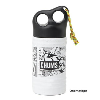 CHUMS ( チャムス ) キャンパーウェーブボトル300ml | ボトル | 保温 | 保冷 | ステンレス | タンブラー | 持ち運び | アウトドア | キャンプ | 通勤 | 通学 | 内蓋 | 真空断熱 | オフィス | 吊り下げ | CH62-2273 | 水筒 | ちゃむす