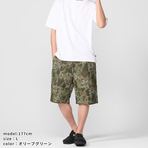 KRIFF MAYER ( クリフメイヤー ) パッチワークショーツ | MENS | 2553103 | メンズ | 綿100％ | ボトムス | ハーフパンツ | 半ズボン | アパレル | ショートパンツ | パッチワーク | くりふめいやー | カジュアル