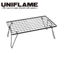 UNIFLAME ( ユニフレーム ) フィールドラック ブラック | 611616 | アウトドア | キャンプ | 棚 | ラック | コンパクト | フラット | 30kg | 耐荷重 | アウトドア用品 | キャンプ用品 | シンプル | 使いやすい
