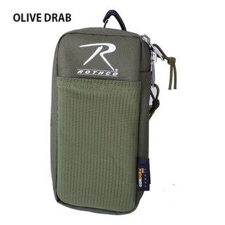 Rothco ( ロスコ ) キャンプ ポーチ | ミリタリーポーチ | スマホ収納 | スマホポーチ | バッグ装着 | バックパック | 登山 | アウトドア | キャンプ | ハイキング | 小物収納 | 41007 | ろすこ