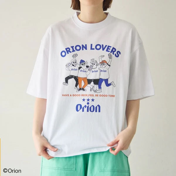 【 Duckster × ORION 】 RELAXED FIT S/STEE | ORION LOVERS | Tシャツ | 半袖 | Tシャツ | トップス | コラボ | 綿100% | オシャレ | カジュアル | オリオンビール | 950211 | ダックスター