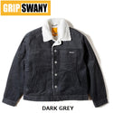 GRIP SWANY ( グリップスワニー ) 【 GSMJ-059 】 SHERPA TRUCKER JACKET | ジャケット | アウター | 冬 | 防寒 | シンプル | 暖かい | オシャレ | コットン | コーデュロイ | ユニセックス | メンズ | レディース | ボア | ウェア | ぐりっぷすわにー