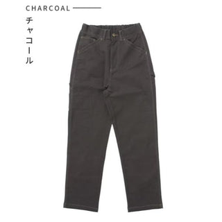 KRIFF MAYER ( クリフメイヤー ) 楽のびストレートペインターパンツ | LADYS | W2555118 | レディース | ロングパンツ | パンツ | 伸縮 | 軽い | 伸びる | ゴム | オシャレ | 体型カバー | ストレッチ | アウトドア | キャンプ | くりふめいやー