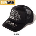 GRIP SWANY ( グリップスワニー ) 【 GSUA-162 】 BEAR TRUCKER CAP | 帽子 | キャップ | 日よけ | 紫外線対策 | UVカット | アウトドア | レジャー | キャンプ | メッシュ | トラッカーキャップ | サイズ調整 | ぐりっぷすわにー