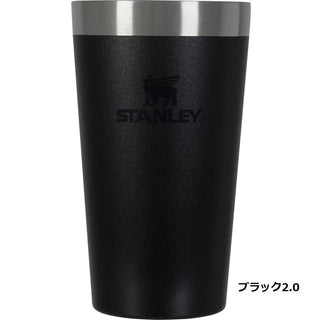 STANLEY ( スタンレー ) スタッキング真空パイント 0.35L | パイントグラス | グラス | タンブラー | プレゼント | アウトドア | レジャー | キャンプ | スタッキング | 真空断熱 | 持ち運び | 夫婦 | ペア | シンプル | 使いやすい | 13022 | すたんれー