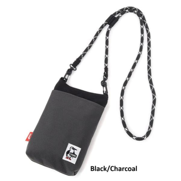 CHUMS ( チャムス ) ロープショルダーポーチ ショルダーポーチ スマホショルダー スマホポーチ ミニショルダー バッグ 撥水 撥油 防汚 軽量 コンパクト アウトドア キャンプ 旅行 メンズ レディース ユニセックス CH60-3815