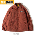 GRIP SWANY ( グリップスワニー ) 【 GSJ-95 】 INSULATED COACH JKT ジャケット | アウター | 冬服 | アウトドア | キャンプ | アパレル | コーチジャケット | 防風 | スマート | ロゴ | プリント