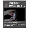 WAQ ( ワック ) Hang Light Mini | ランタン | 小型 | 充電式 | アウトドア | キャンプ | レジャー | 散歩 | 吊り下げ | 防災 | ライト