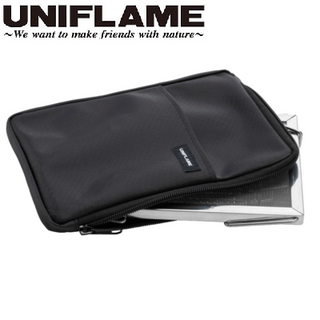 UNIFLAME ( ユニフレーム ) fanマルチロースターケース | 収納ケース | 専用ケース | アウトドア | キャンプ | シンプル | リップストップ | ロングファスナー | ポケット | ポリエステル | 660409 | ゆにふれーむ