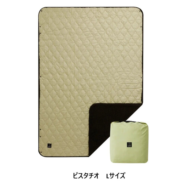 LUGH ( ルー ) 魔法瓶ブランケット Classic XSサイズ Lサイズ ブランケット 毛布 ひざ掛け 防寒 冬 暖かい 保温 冷え対策 車中泊 キャンプ アウトドア レジャー オフィス リビング 寝室 防寒グッズ アウトドア用品 キャンプ用品 コンパクト 持ち運び おしゃれ