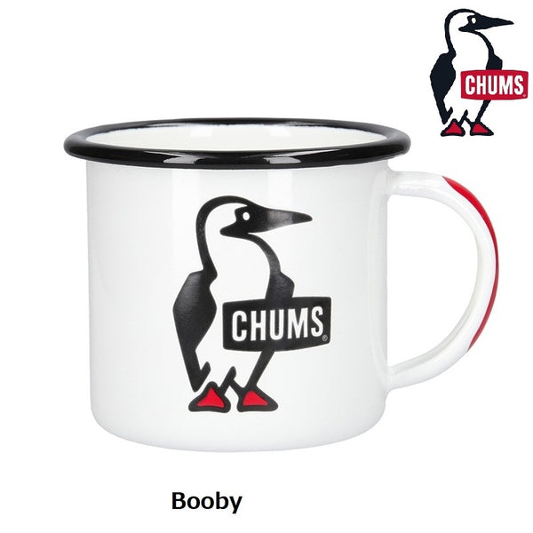 CHUMS ( チャムス ) エナメルマグ | 食器 | テーブルウェア | マグ | マグカップ | レトロ | ホーロー | 琺瑯 | エナメル | 保温 | 冷めにくい | キャンプ | ピクニック | デイキャンプ | 375ml | CH62-2177 | ちゃむす