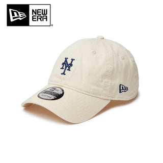 NEW ERA ( ニューエラ ) 9TWENTY Khaki Sweat Band ニューヨーク ・ メッツ ライトクリーム カーキスウェットバンド | 帽子 | キャップ | 日よけ | シンプル | ユニセックス | イージースナップ | 14388783 | にゅーえら