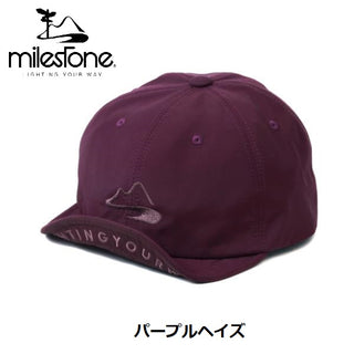 【 SALE 】 milestone ( マイルストーン ) MSC-016 キャップ | 帽子 | グラナイトグリーン | パープルヘイズ | 登山 | アウトドア | キャンプ | レジャー | お出かけ | 散歩 | オシャレ