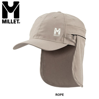 MILLET ( ミレー ) トレッカー II キャップ | 帽子 | キャップ | 日よけ | UVカット | 紫外線対策 | 登山 | ハイキング | アウトドア | キャンプ | レジャー | パッカブル | UPF40 | サンシェード | 首焼け防止 | 軽い | コンパクト | MIV9011-N3172 | みれー