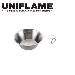 UNIFLAME ( ユニフレーム ) 富士桜シェラカップ300 | シェラカップ | カップ | 料理 | 富士山 | アウトドア | キャンプ | サクラ | 桜柄 | 和風 | スタッキング | 目盛り | 登山 | 300ml | ステンレス | 668665