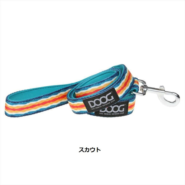 DOOG ( ドゥーグ ) ネオフレックス ドッグリードS 犬用リード ネオプレン 軽量リード 耐水性 速乾性 アウトドア向けリード おしゃれ 犬 小型犬 中型犬 大型犬 犬用ハーネス 耐水 速乾 リード