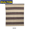 DULTON ( ダルトン ) ブランケット ブラウン ベージュ 秋冬 ストライプ柄 リビング ソファ アウトドア キャンプ クルマ 車 ホリデーシーズン 羽織り ひざ掛け 防寒 冬小物 CMG-0952 防寒 インテリア 大判ブランケット