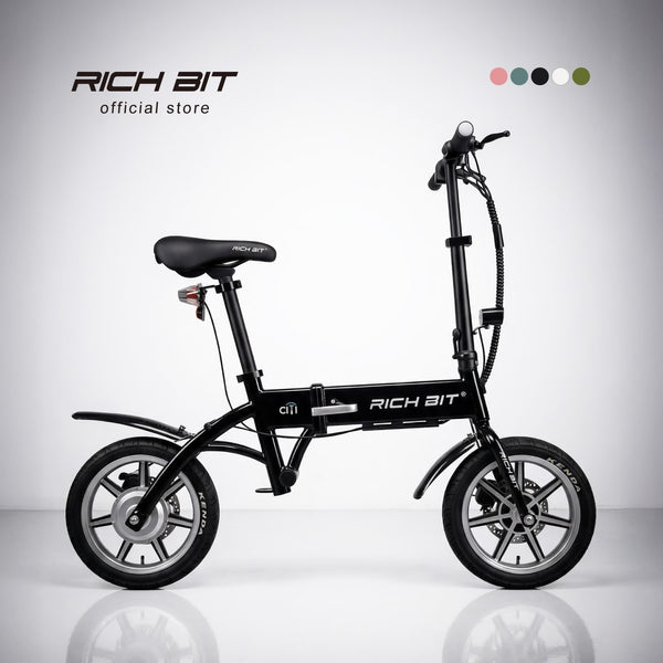 RICHBIT ( リッチビット ) RICHBIT CITY 特定小型原付 特定小型原動機付自転車 電動バイク 電動モビリティ 電動自転車 14インチ 折りたたみ 軽量 コンパクト 免許不要 通勤 通学 街乗り