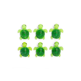 KIKKERLAND ( キッカーランド ) Baby Turtle Magnets ベイビータートルマグネット KMG97 ウミガメ マグネット 磁石 6個セット 冷蔵庫 ホワイトボード オフィス インテリア雑貨 おしゃれ ギフト プレゼント