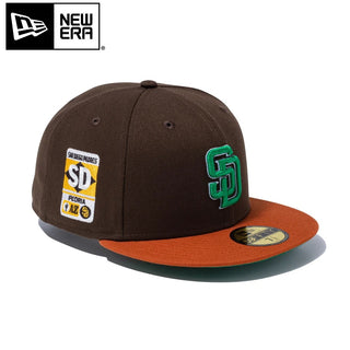 NEW ERA ( ニューエラ ) 59FIFTY Cactus ＆ Grape Fruit サンディエゴ・パドレス ウォルナット ラストバイザー | 帽子 | キャップ | 日よけ | オシャレ | アウトドア | お出かけ | レジャー | キャンプ | 14921971 | にゅーえら