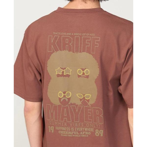 KRIFF MAYER ( クリフメイヤー ) ウェットプロテクトTシャツ ( 4アフロ ) 2557804 | 半袖 | 夏服 | Tシャツ | 汗染み防止 | 防汚 | 接触冷感 | アウトドア | レジャー | キャンプ | ユニセックス | くりふめいやー | オシャレ | カジュアル