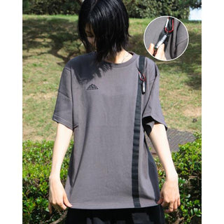 FIELD SEVEN ( フィールドセブン ) モーリーTシャツ オリジナル MOLLE 半袖Tシャツ モールシステム カラビナ対応 メンズ レディース ユニセックス アウトドア キャンプ フェス カジュアル