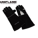 UNIFLAME ( ユニフレーム ) キャンプグローブ ロング ブラック | グローブ | 焚火 | 長め | 耐熱 | ひじ下 | 耐久 | 安全 | 焚き火 | BBQ | アウトドア | キャンプ | キャンプ用品 | アウトドア用品 | 665459 | ゆにふれーむ