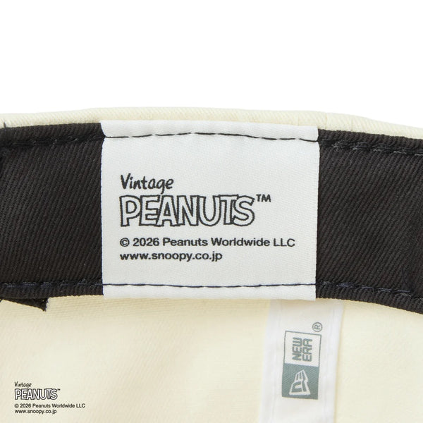 NEW ERA ( ニューエラ ) 9TWENTY Vintage PEANUTS ピーナッツ 2-Tone | 帽子 | キャップ | スヌーピー | 可愛い | プレゼント | ギフト | お出かけ | UVカット | 日よけ | 暑さ対策 | お出かけ | レジャー | アウトドア | 14865366 | 14865367 | にゅーえら